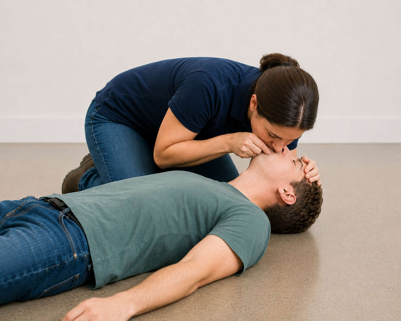Respiraciones de rescate durante RCP